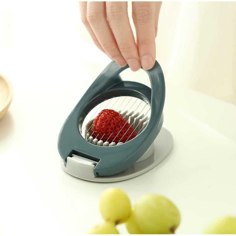 Plastic Kitchen Egg Slicer, Fruit Shredder, Cutter.