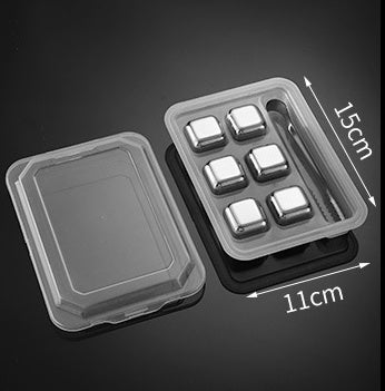 Reusable Ice Cubes Set for Whiskey, Bar Tool.