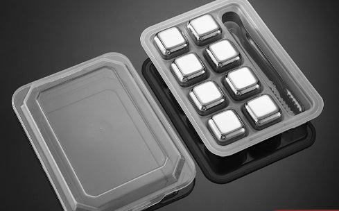 Reusable Ice Cubes Set for Whiskey, Bar Tool.