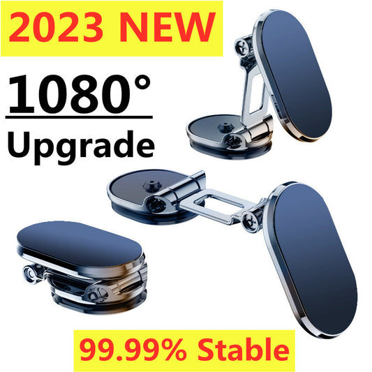 Foldable Magnetic Car Phone Holder – Universal Air Vent Mount for GPS & Smartphones