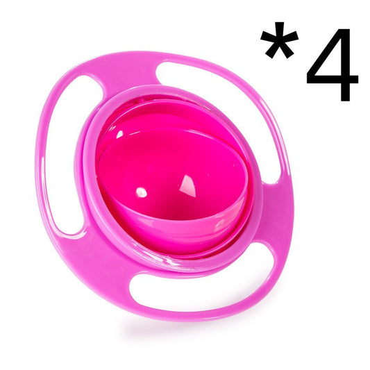 360° Rotating Spill-Proof Bowl
