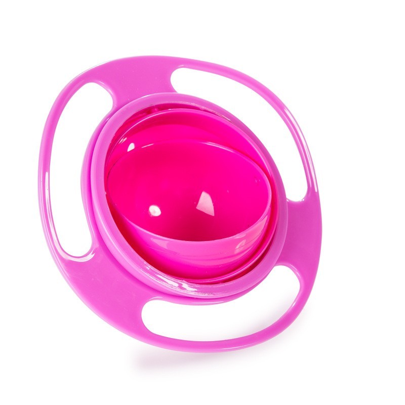 360° Rotating Spill-Proof Bowl