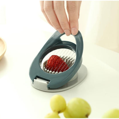 Plastic Kitchen Egg Slicer, Fruit Shredder, Cutter.
