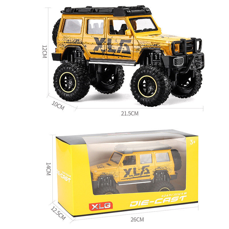 Simulation Alloy Off-Road Car Model