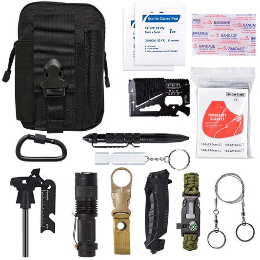 New Outdoor Camping Multi-Function Tool for Survival and Self-Defense
