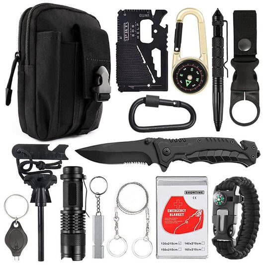 New Outdoor Camping Multi-Function Tool for Survival and Self-Defense