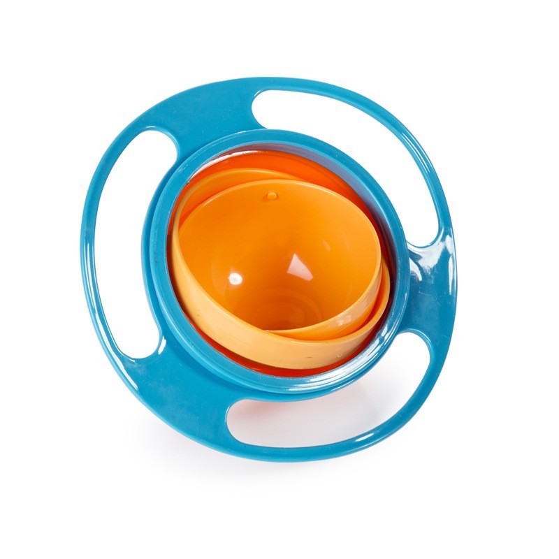 360° Rotating Spill-Proof Bowl