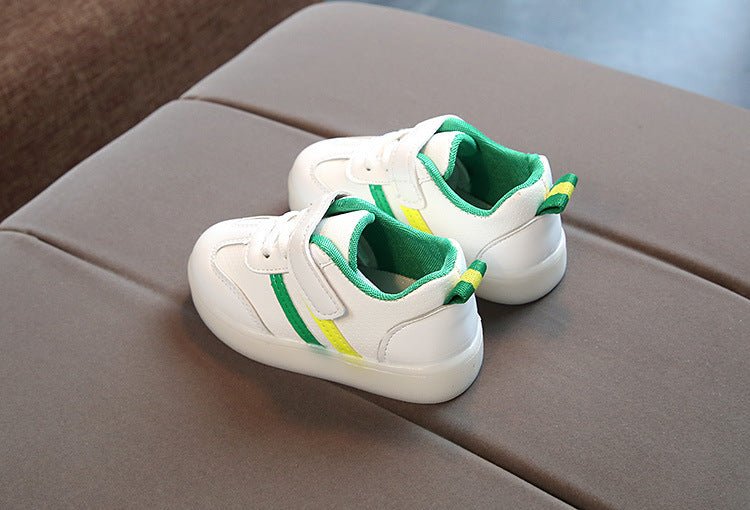 Kimmy White LED Sneakers
