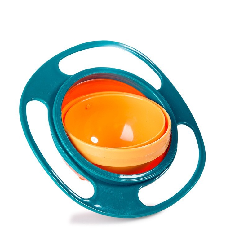 360° Rotating Spill-Proof Bowl