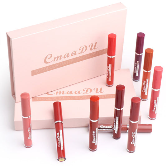 Women's Waterproof Matte Non-Stick Lipstick