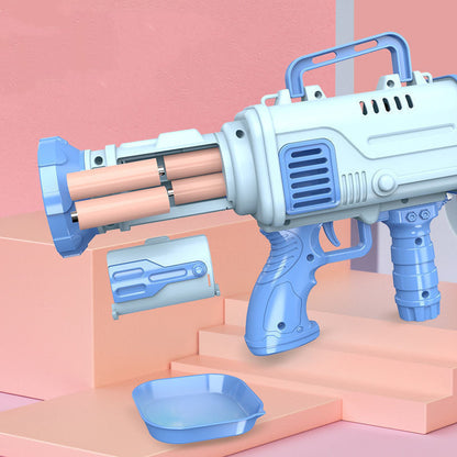32-Hole Electric Bazooka Bubble Gun