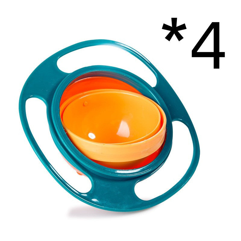 360° Rotating Spill-Proof Bowl