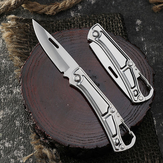 Outdoor Folding Knife  Steel Self Defense Camping