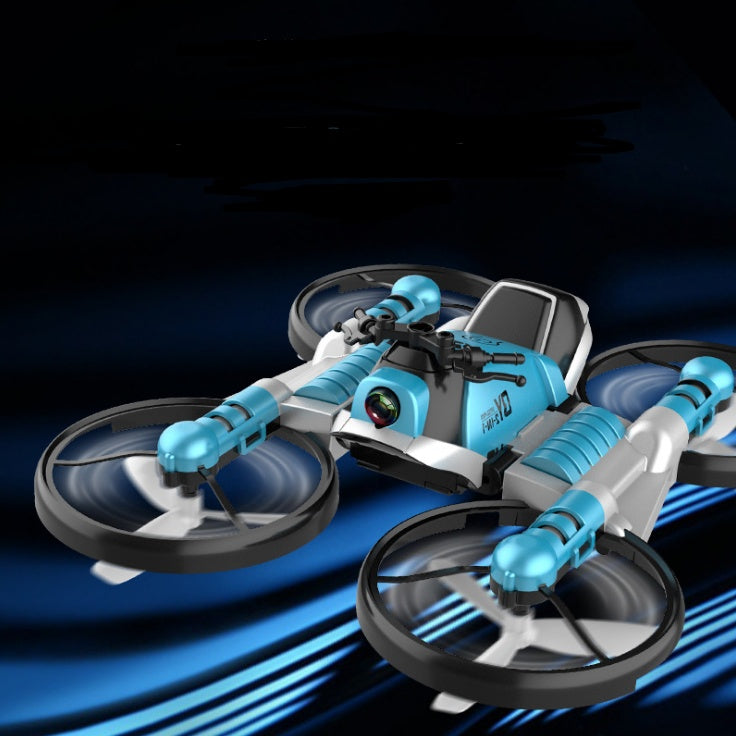WiFi FPV 2-in-1 Foldable RC Drone & Motorcycle