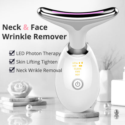EMS Thermal Neck Lifting Massager, Microcurrent Wrinkle Remover