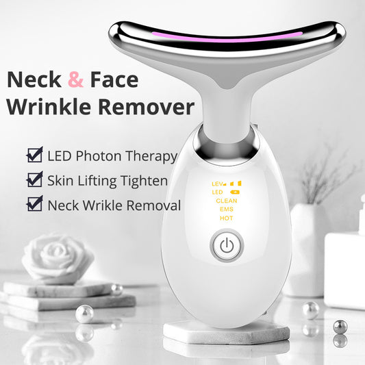 EMS Thermal Neck Lifting Massager, Microcurrent Wrinkle Remover
