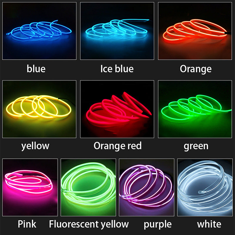 Car Led Strip Light For Neon Party Decoration