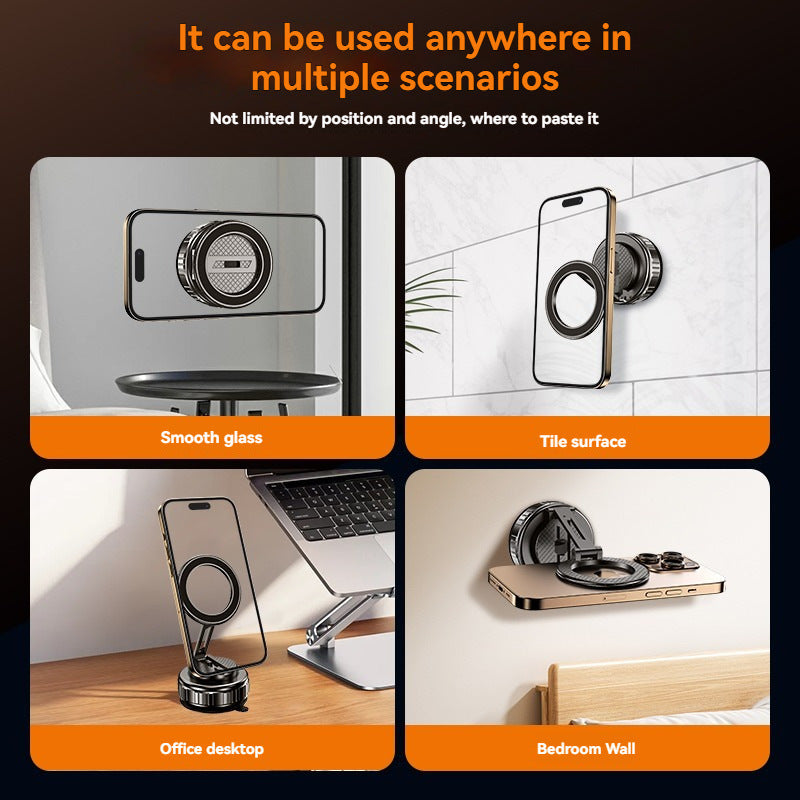 Technology Vacuum Adsorption Car Navigation Bracket Strong Magnetic Suction