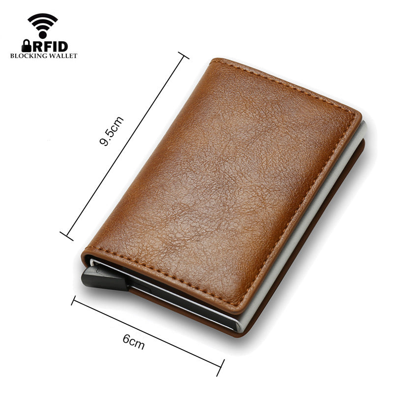 Credit Card Holder Smart Minimalist Wallet Pocket Men