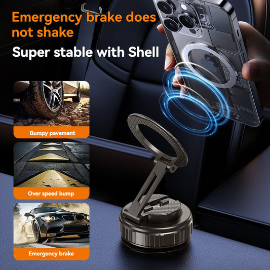 Technology Vacuum Adsorption Car Navigation Bracket Strong Magnetic Suction