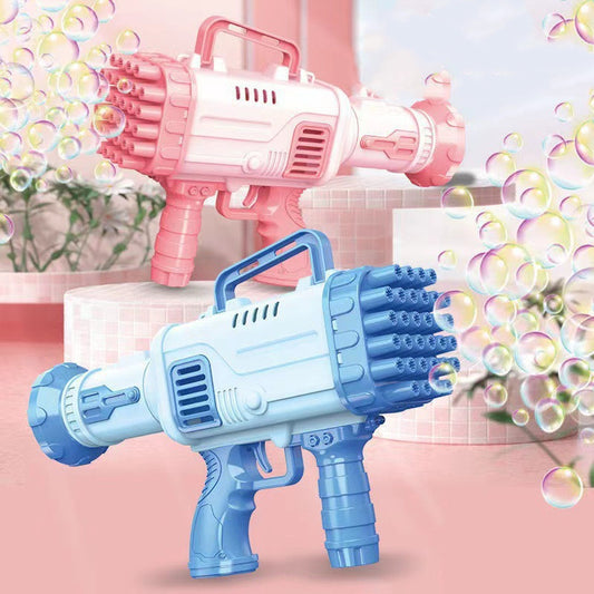 32-Hole Electric Bazooka Bubble Gun