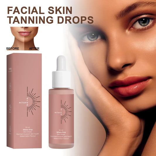 Tanning Face Serum, Self-Tanning Drops