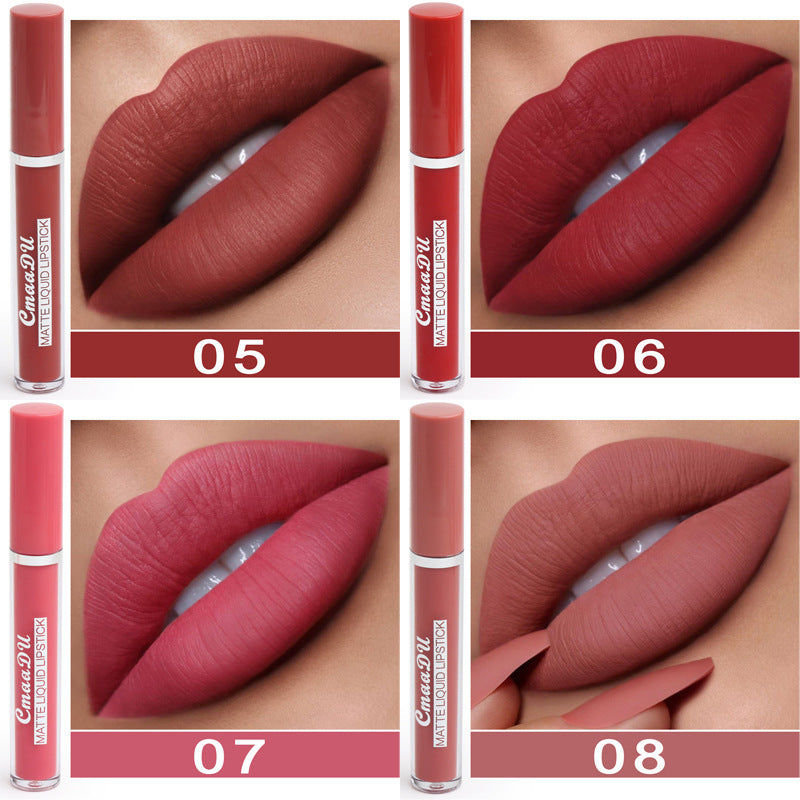 Women's Waterproof Matte Non-Stick Lipstick