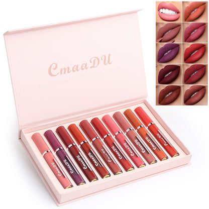Women's Waterproof Matte Non-Stick Lipstick