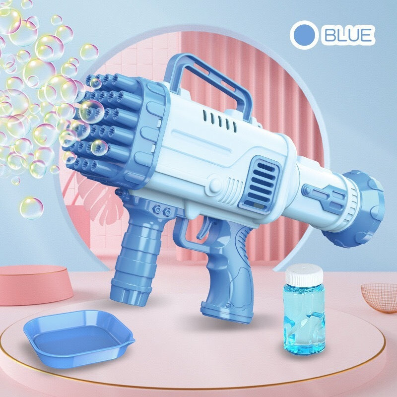 32-Hole Electric Bazooka Bubble Gun