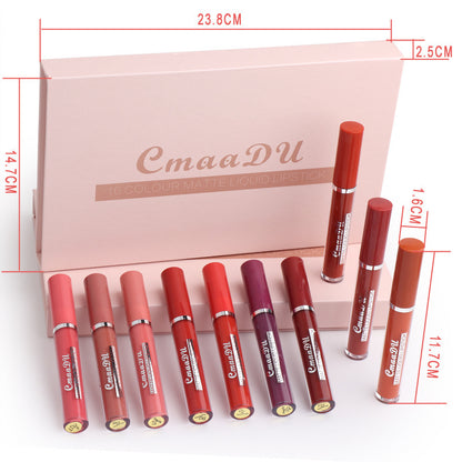 Women's Waterproof Matte Non-Stick Lipstick