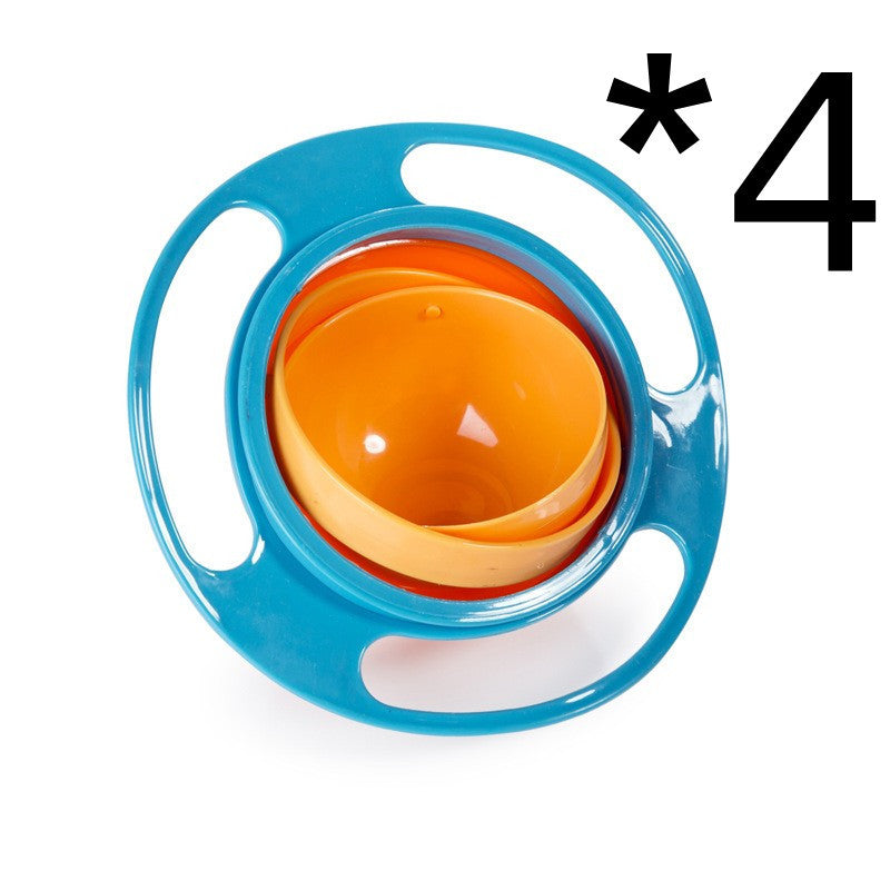 360° Rotating Spill-Proof Bowl