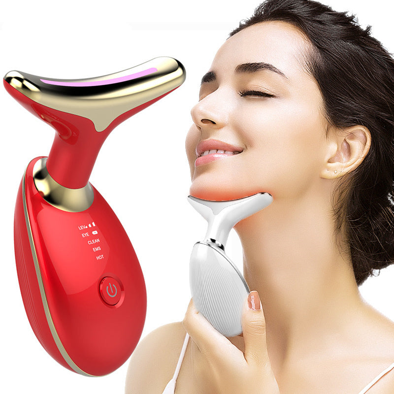 EMS Thermal Neck Lifting Massager, Microcurrent Wrinkle Remover